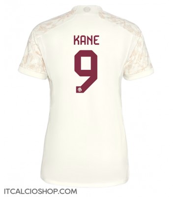 Bayern Munich Harry Kane #9 Terza Maglia Femmina 2023-24 Manica Corta